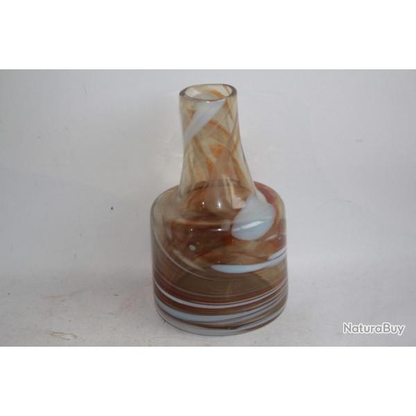 Vase verre souffl Maure Vieil