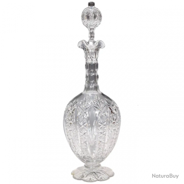 BACCARAT Carafe cristal taill Cond Empereur russe Nicolas II