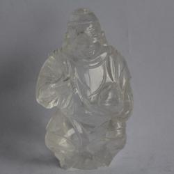 Bouddha cristal de roche