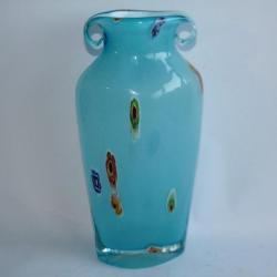 Vase verre Murano bleu Murine