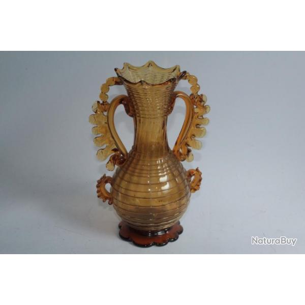 Vase verre souffl XVIIIe sicle Espagne