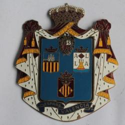 Insigne automobile émaillée Valencia Espagne