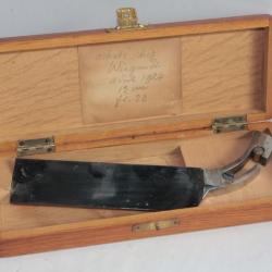 Coffret Lame de couteaux Instrument de chirurgie Wilhelm Walb