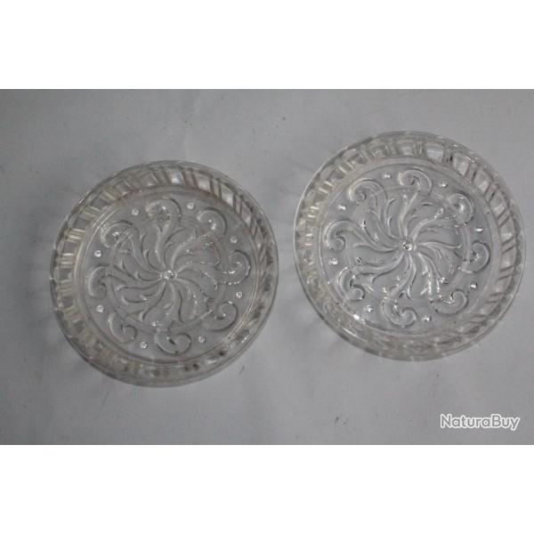 SEVRES Dessous de bouteille verre