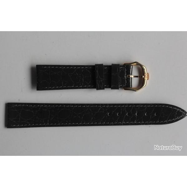 RAYMOND WEIL Bracelet pour montre cuir gris fonc 16 mm