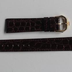 RAYMOND WEIL Bracelet pour montre cuir bordeaux 16 mm