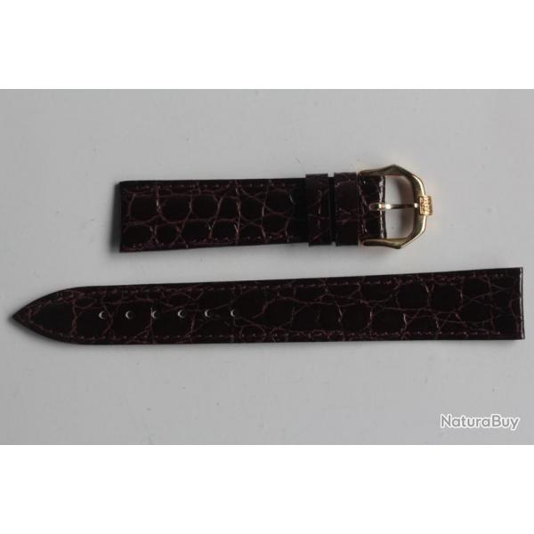RAYMOND WEIL Bracelet pour montre cuir bordeaux 16 mm