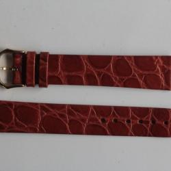 RAYMOND WEIL Bracelet pour montre cuir marron 16 mm
