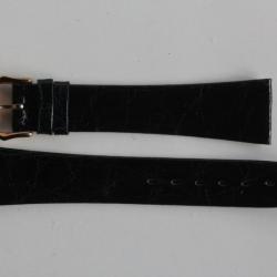 RAYMOND WEIL Bracelet pour montre croco bleu foncé 19 mm