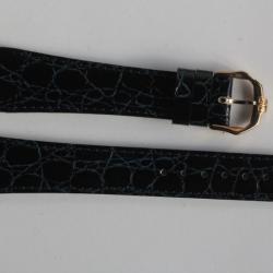 RAYMOND WEIL Bracelet pour montre cuir bleu marine 19 mm