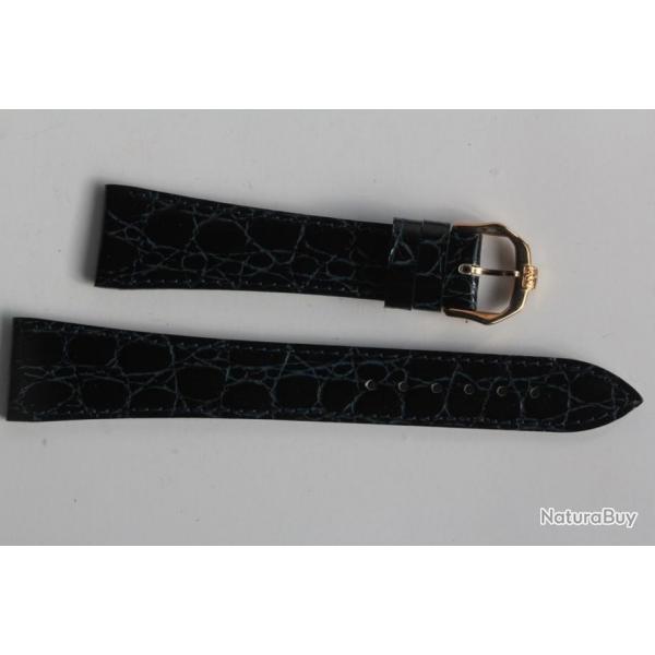 RAYMOND WEIL Bracelet pour montre cuir bleu marine 19 mm