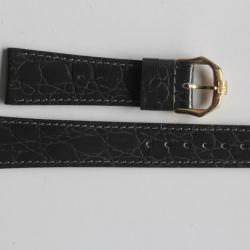 RAYMOND WEIL Bracelet pour montre croco gris foncé 18 mm