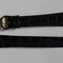 RAYMOND WEIL Bracelet pour montre cuir bleu marine 18 mm