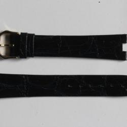 RAYMOND WEIL Bracelet pour montre croco bleu marine 17 mm