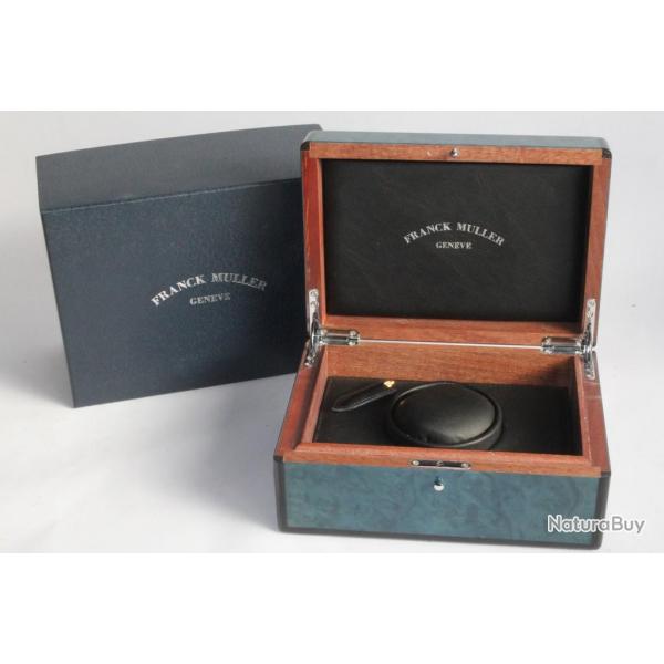 FRANCK MULLER crin pour montre en loupe d'acajou