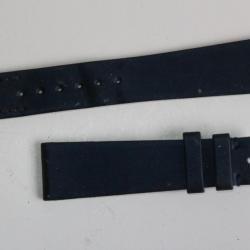 PATEK PHILIPPE Bracelet pour montre femme satin bleu foncé 17 mm