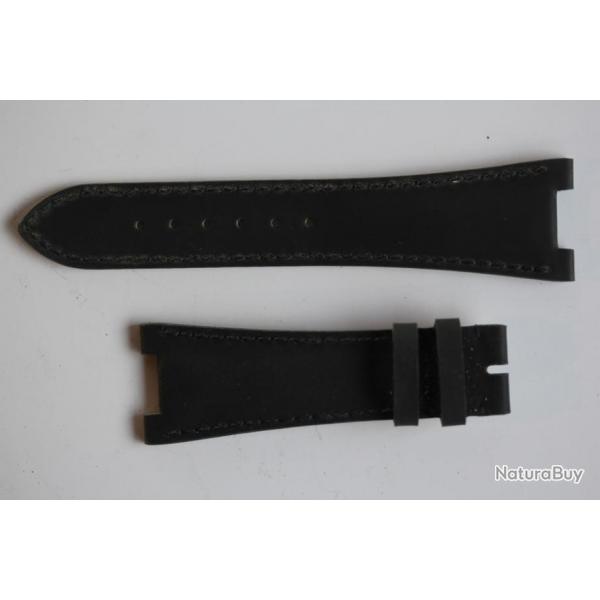 PATEK PHILIPPE Bracelet pour montre silicone noir 25 mm