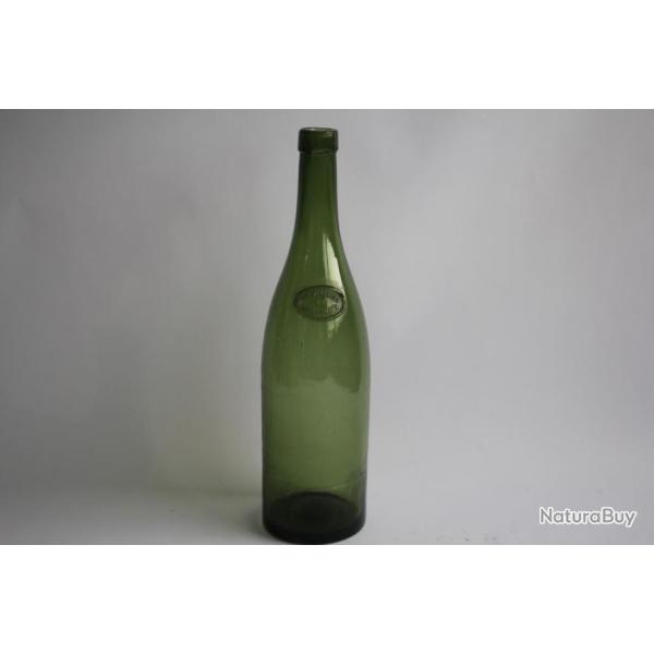 Ancienne bouteille verre Eau minrale de Soultzmatt Alsace