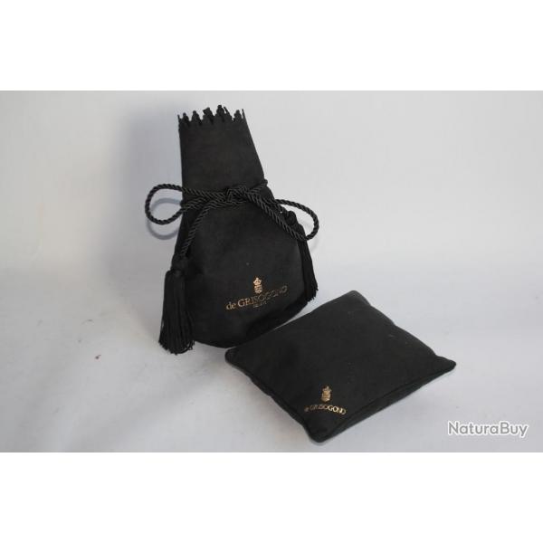 De GRISOGONO Bourse crin pour montre bijoux+ coussin
