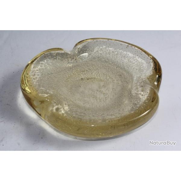 DAUM Cendrier cristal bull