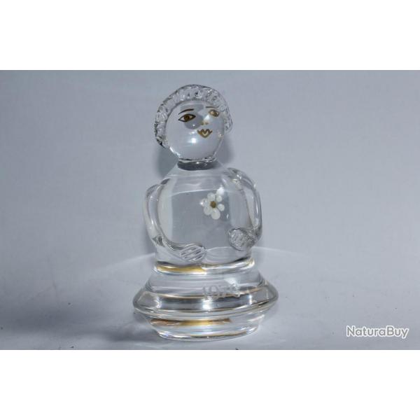 KOSTA BODA Presse papier cristal Darling 1976 Sude