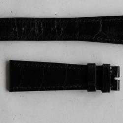 PATEK PHILIPPE Bracelet pour montre cuir brun brillant 21 mm