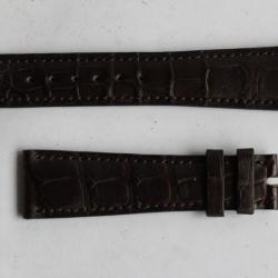 PATEK PHILIPPE Bracelet pour montre cuir brun 20 mm