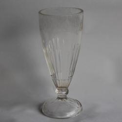 Ancien vase cristal taillé main