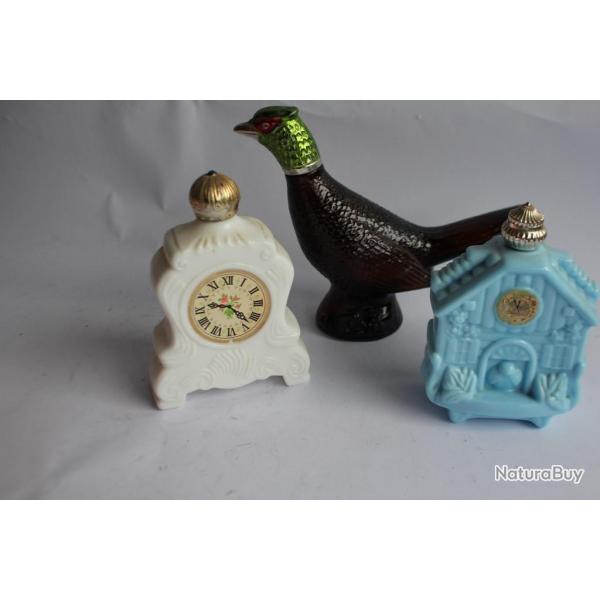 Flacons de parfum AVON Faisant Horloge