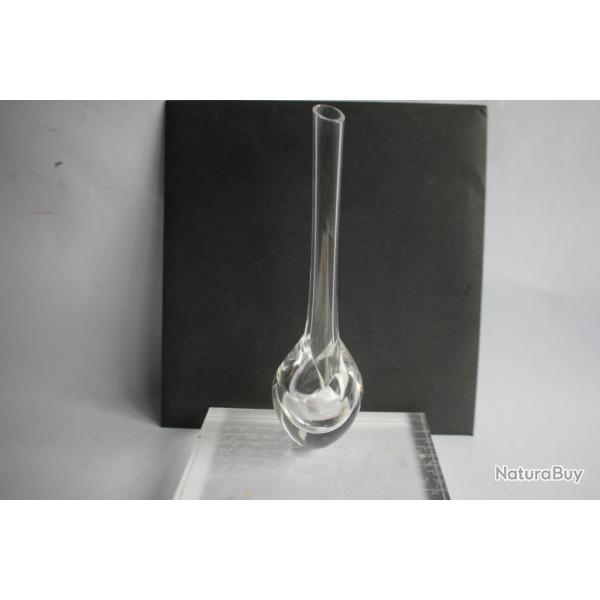 Vase cristal design Suedois Mats Jonasson