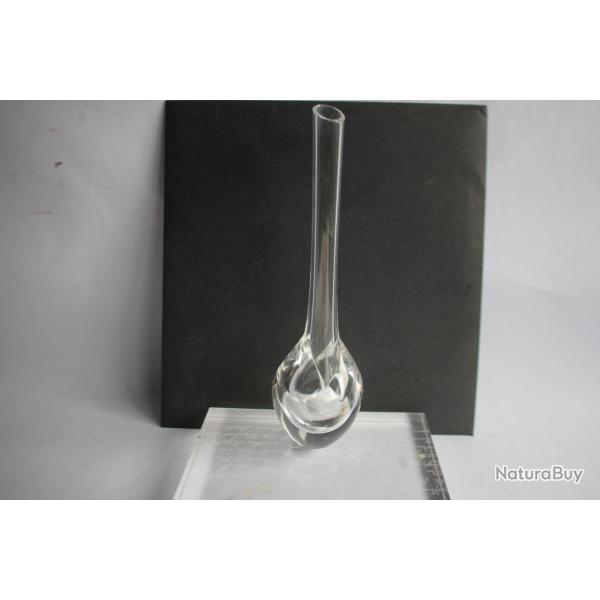 Vase cristal design Suedois Mats Jonasson