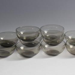 Coupelles cristal Dirk Copier LEERDAM Pays-Bas design