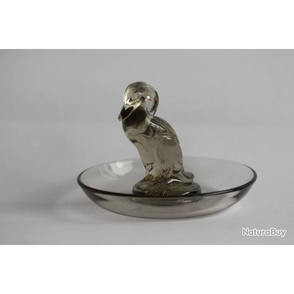 LALIQUE Baguier cristal teint Canard
