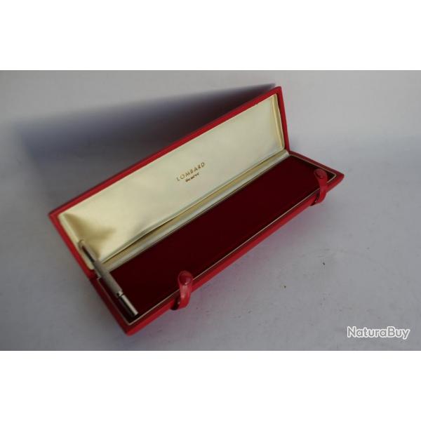 LOMBARD crin pour montre et bijoux cuir rouge