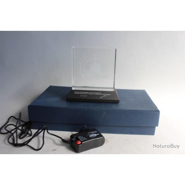 Christophe CLARET SA montres horlogerie Troph Cristal Laser 3D