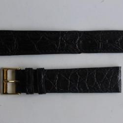 JULIAN JOAILLIERS Bracelet pour montre cuir bleu marine 18 mm