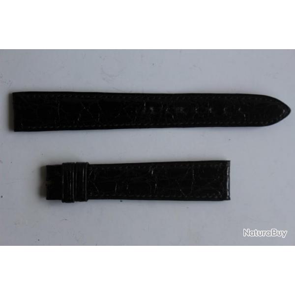 BREGUET Bracelet pour montre croco noir 16 mm