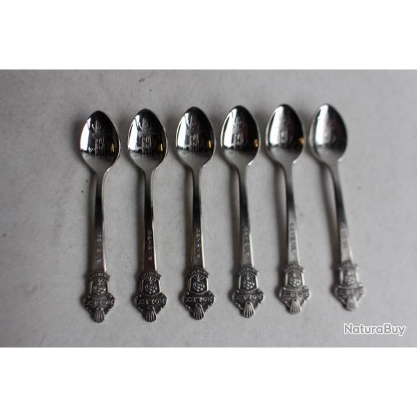 ROLEX Six Cuillres  moka montres Rolex Genve