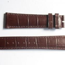 PATEK PHILIPPE Bracelet pour montre brun foncé 20 mm