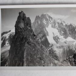 Photographie G. TAIRRAZ Aiguille de l'M Mont-Blanc 1932