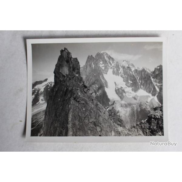 Photographie G. TAIRRAZ Aiguille de l'M Mont-Blanc 1932