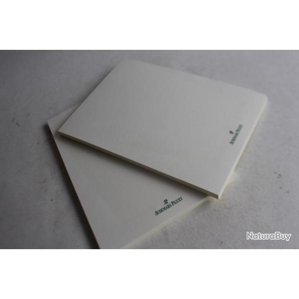 Blocs-notes montres AUDEMARS PIGUET horlogerie