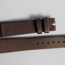 PATEK PHILIPPE Bracelet montre satin brun 17 mm
