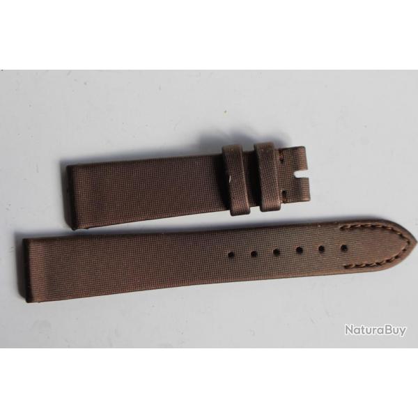 PATEK PHILIPPE Bracelet montre satin brun 17 mm