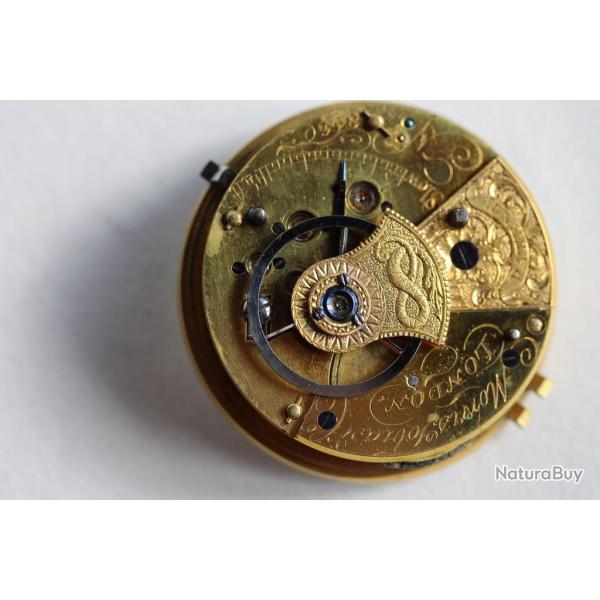 Mouvement de montre Morris TOBIAS London XIXe sicle