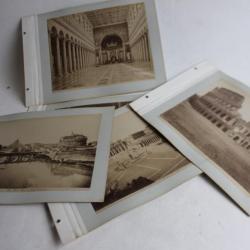 Photographies Rome Italie XIXe siècle