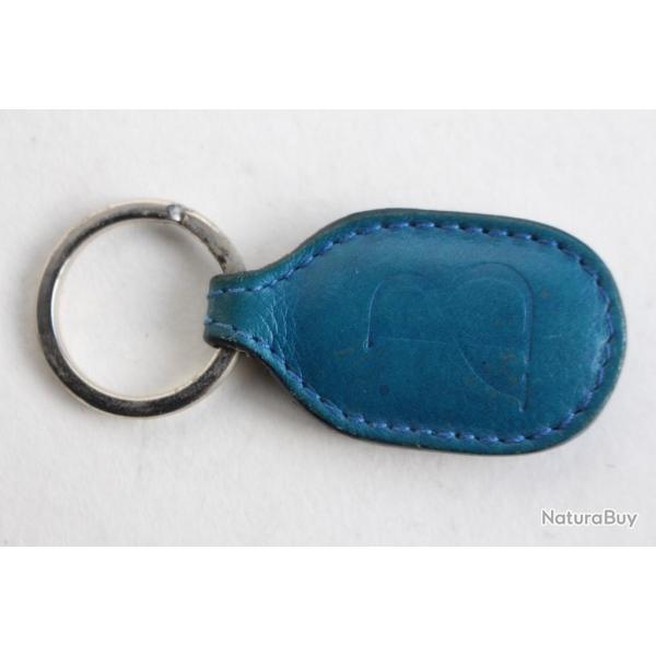 BERTOLUCCI Porte clefs montres cuir bleu horlogerie