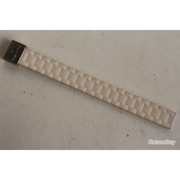 ZENITH Bracelet publicitaire montre Zenith blanc 18 mm