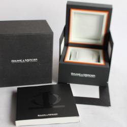 Écrin pour montre BAUME & MERCIER Riviera + Garantie horlogerie