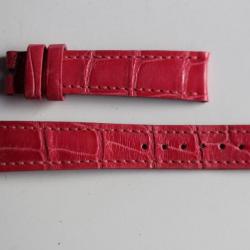 PATEK PHILIPPE Bracelet pour montre femme croco rose 16 mm